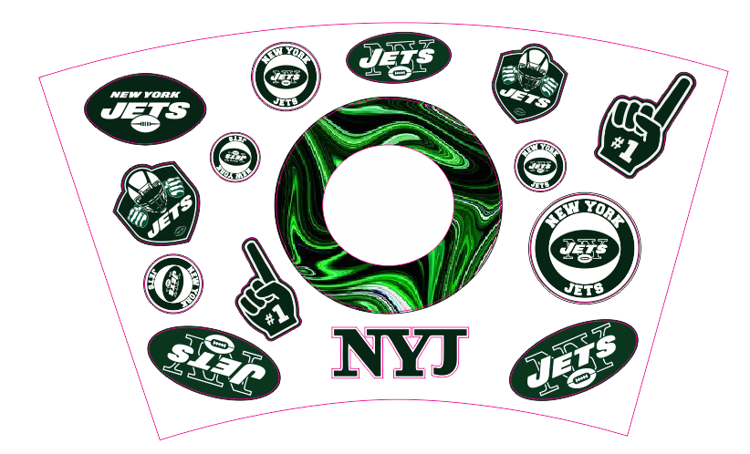 Football Teams - NYJ Cold Cup Wrap
